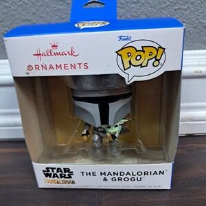 Star Wars The Mandalorian Grogu Funko Pop Baby Yoda Hallmark Ornament Christmas